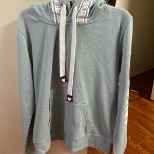 Hoodie for the winter and it’s also kinda thin for summer too!